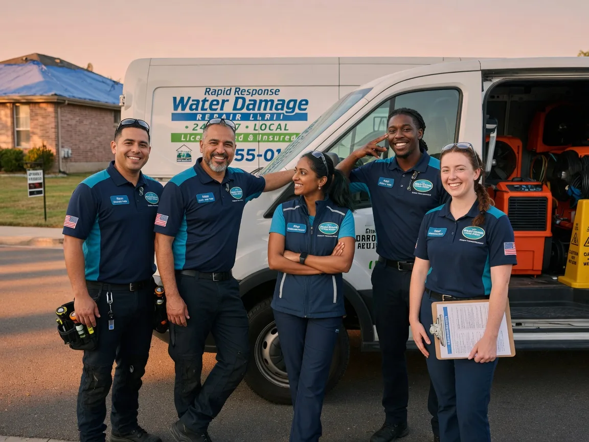 Water Damage Restoration company in Evansville, WI